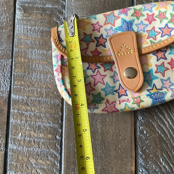 Vintage Y2K Multicolored Dooney & Burkey Leather Wristlet - Picture 10 of 10